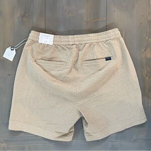Coast Khaki Seersucker Shorts Size L